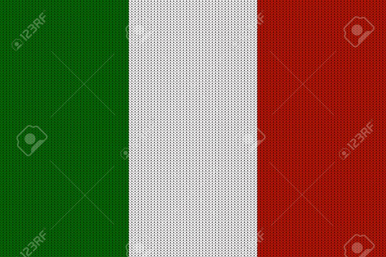 Bandeira Da Italia Na Textura De La Tricotada De Vetor Bandeira Italiana De Malha Cria Padrao Sem Emenda Ilustraciones Vectoriales Clip Art Vectorizado Libre De Derechos Image 94035670