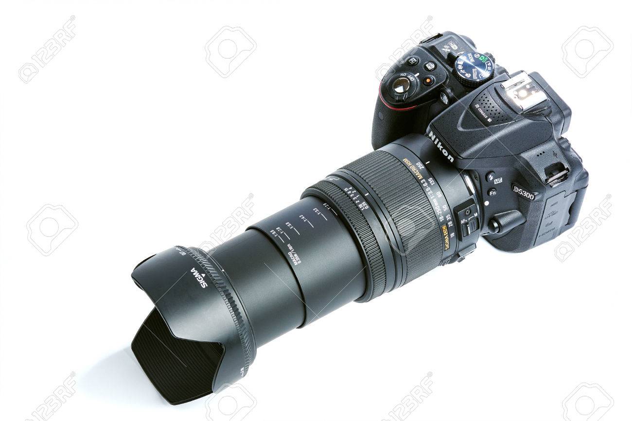 Kiev Ukraine November 02 15 Nikon D5300 Dslr Camera With Stock Photo Picture And Royalty Free Image Image Kiev Ukraine November 02 15 Nikon D5300 Dslr Camera With Stock Photo Picture And Royalty Free Image Image
