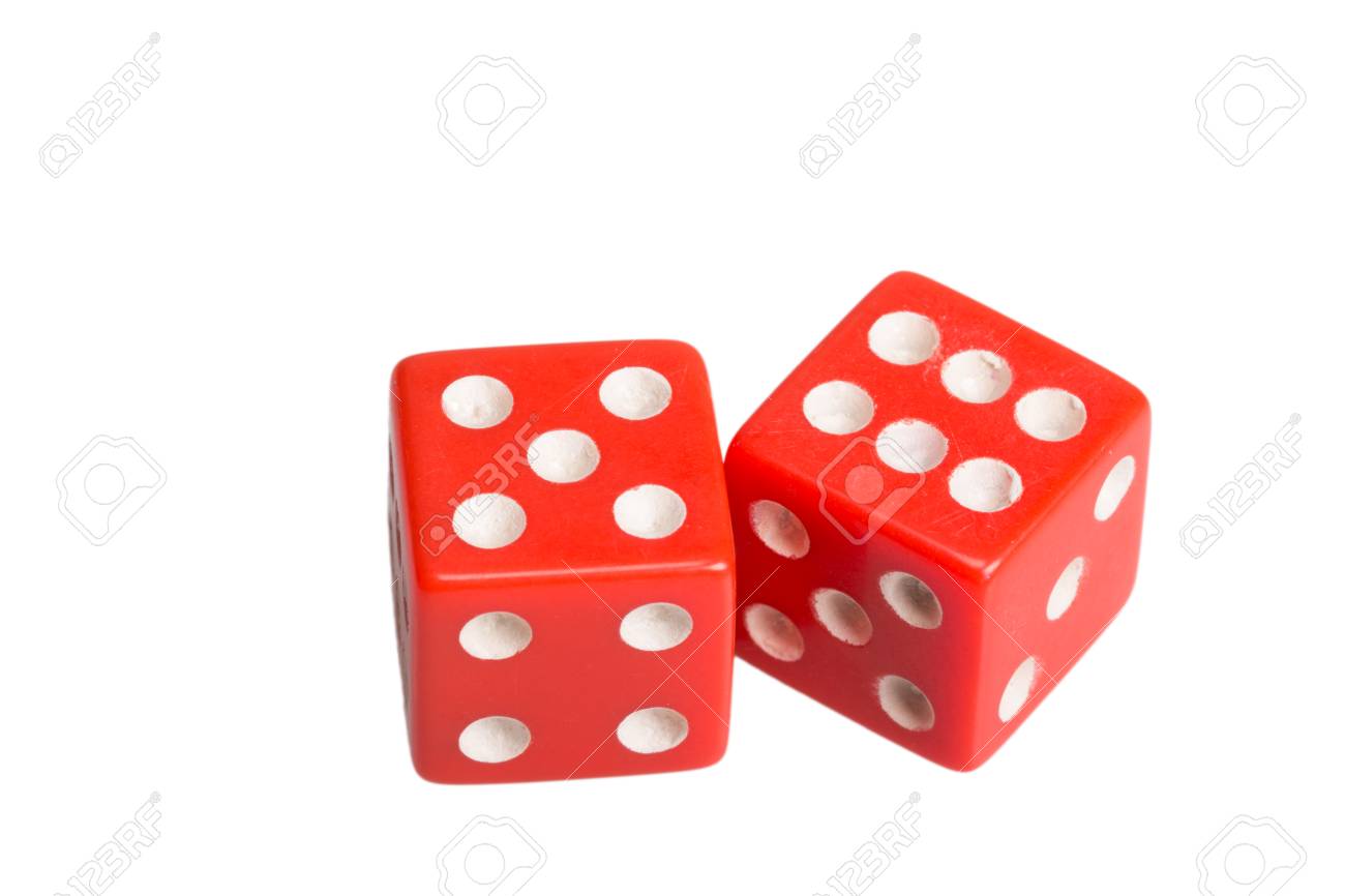 two dice showing five and six stock photo picture and royalty free