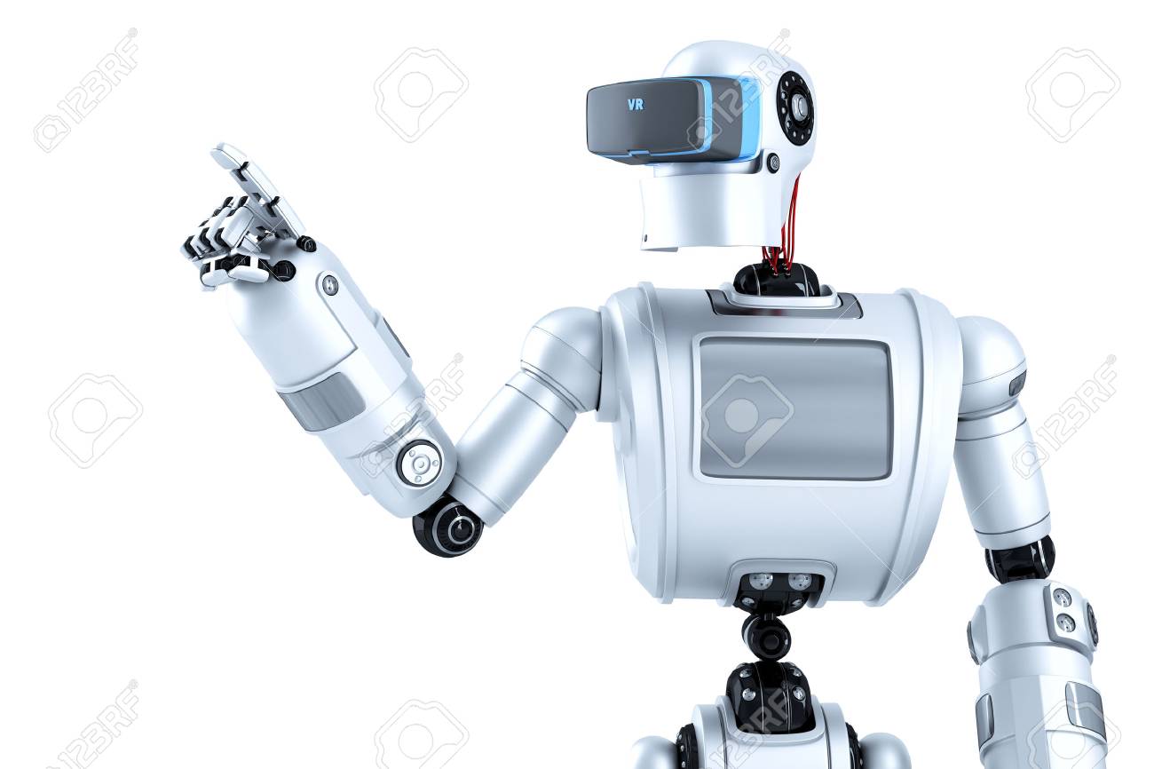 virtual reality robot