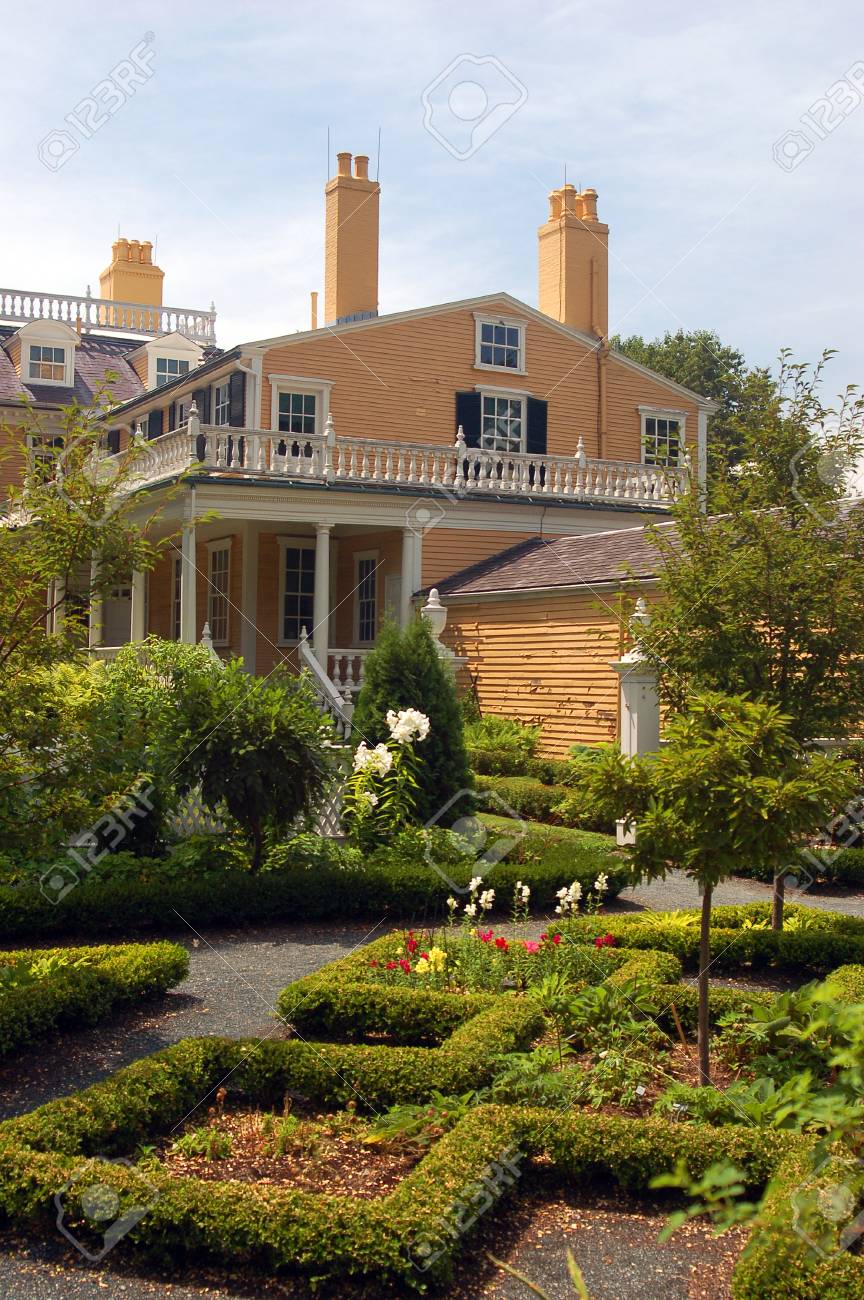 ヘンリー ワズワース ロングフェロー家 ケンブリッジ マサチューセッツ州 の写真素材 画像素材 Image