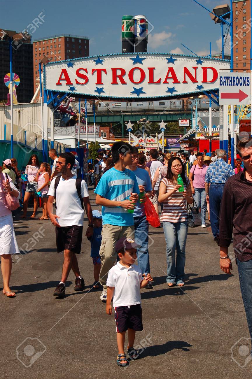 アストロランド コニーアイランド の写真素材 画像素材 Image