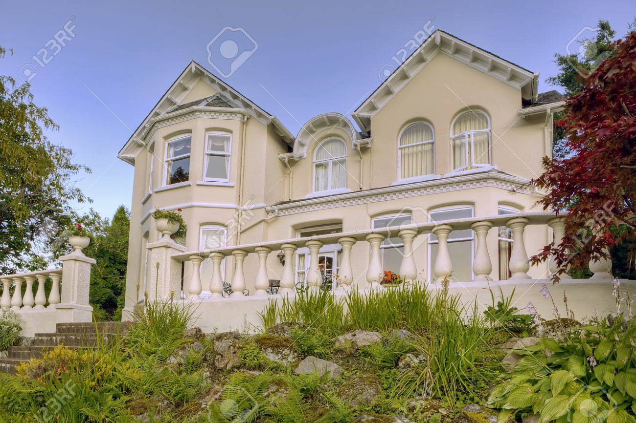 Schones Haus In Schottland Uk Lizenzfreie Fotos Bilder Und Stock
