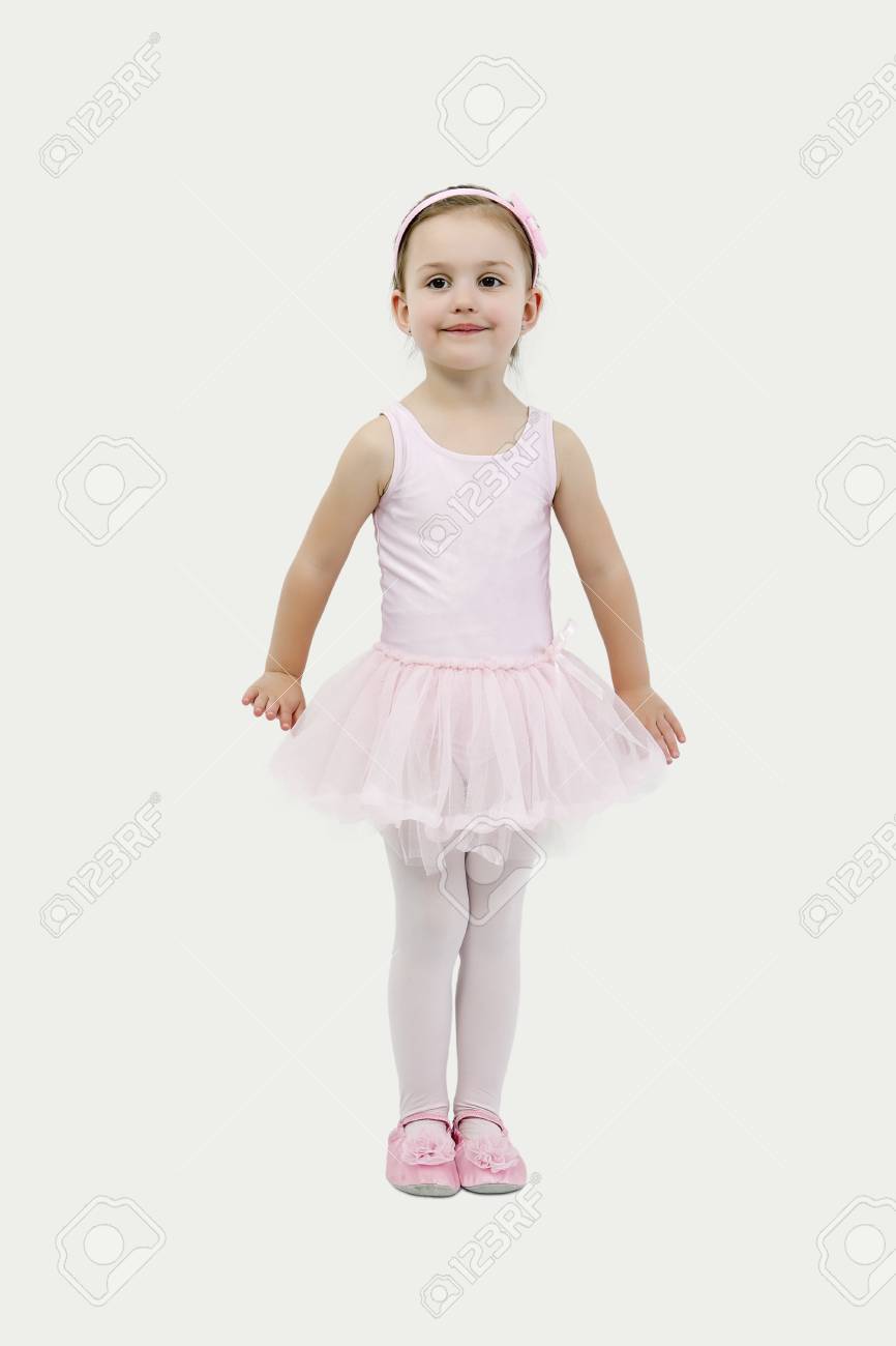 バレエ衣装でかわいい女の子 の写真素材 画像素材 Image