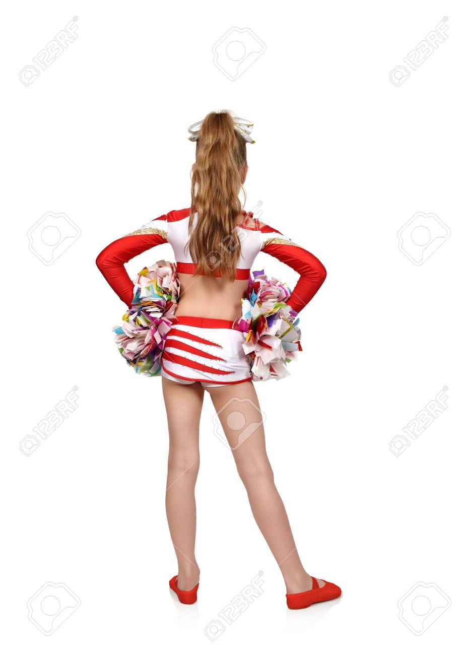 Cheerleader Rear Shot Cheerleader Rear Shot
