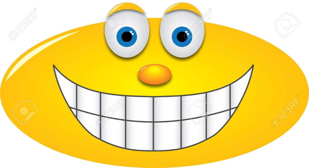 Smiley Mit Einem Grossen Grinsen Zeigt Zahne Lizenzfreie Fotos Bilder Und Stock Fotografie Image 9823869