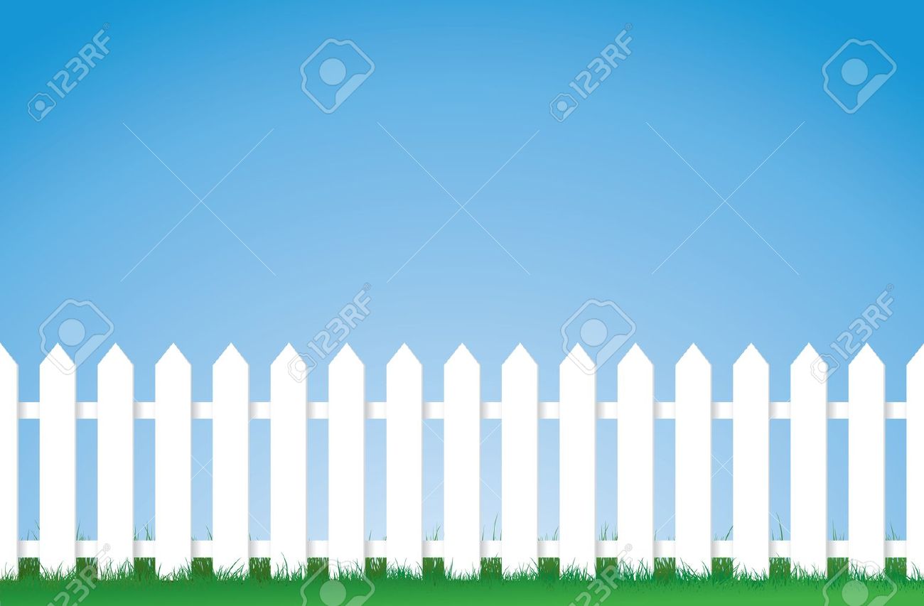 Picket Fence Vector Picket Fence Vector