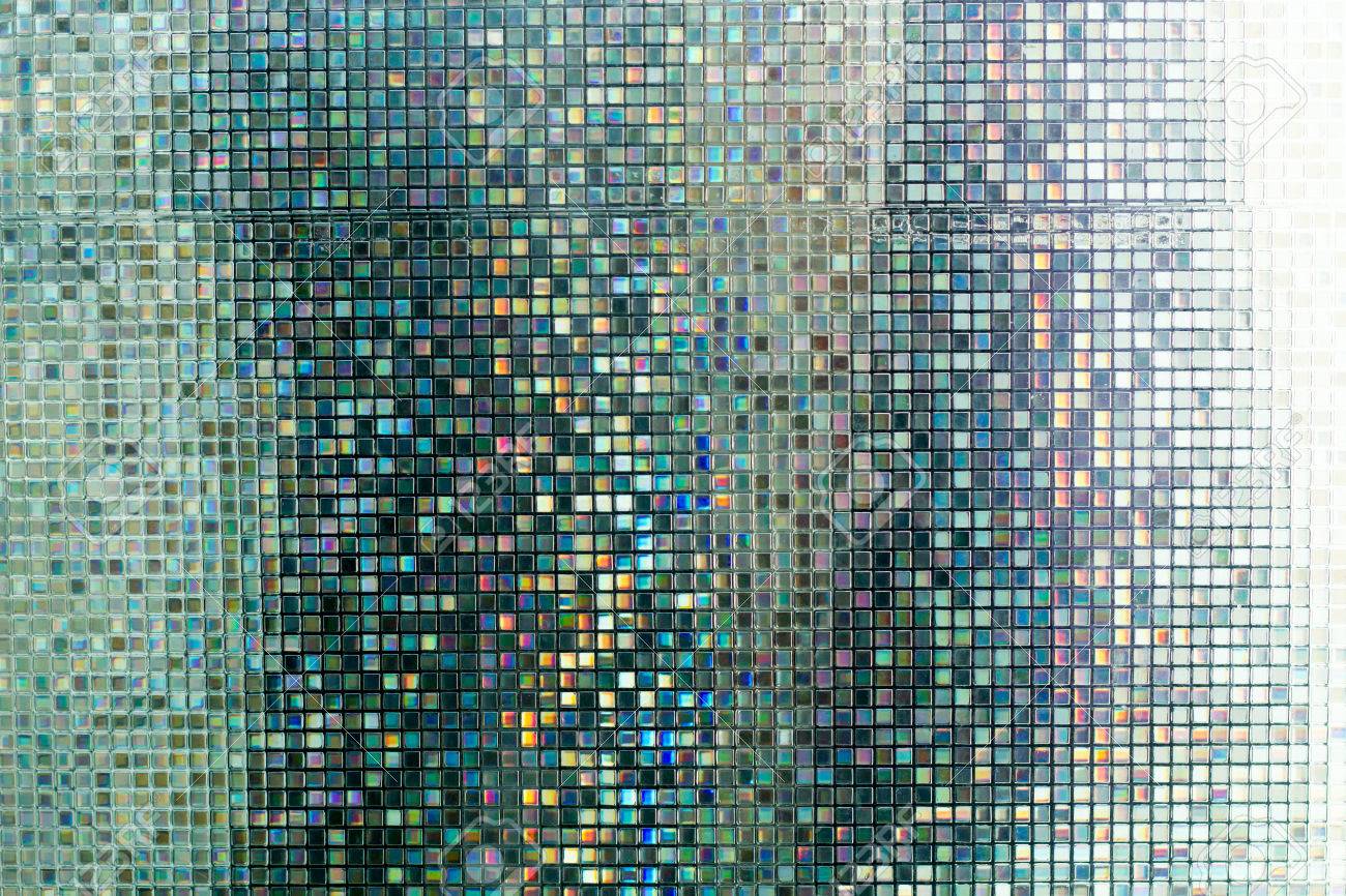 浴室のガラス モザイクです の写真素材 画像素材 Image