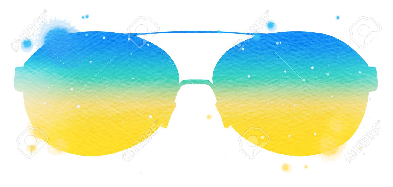 multi colored sunglasses