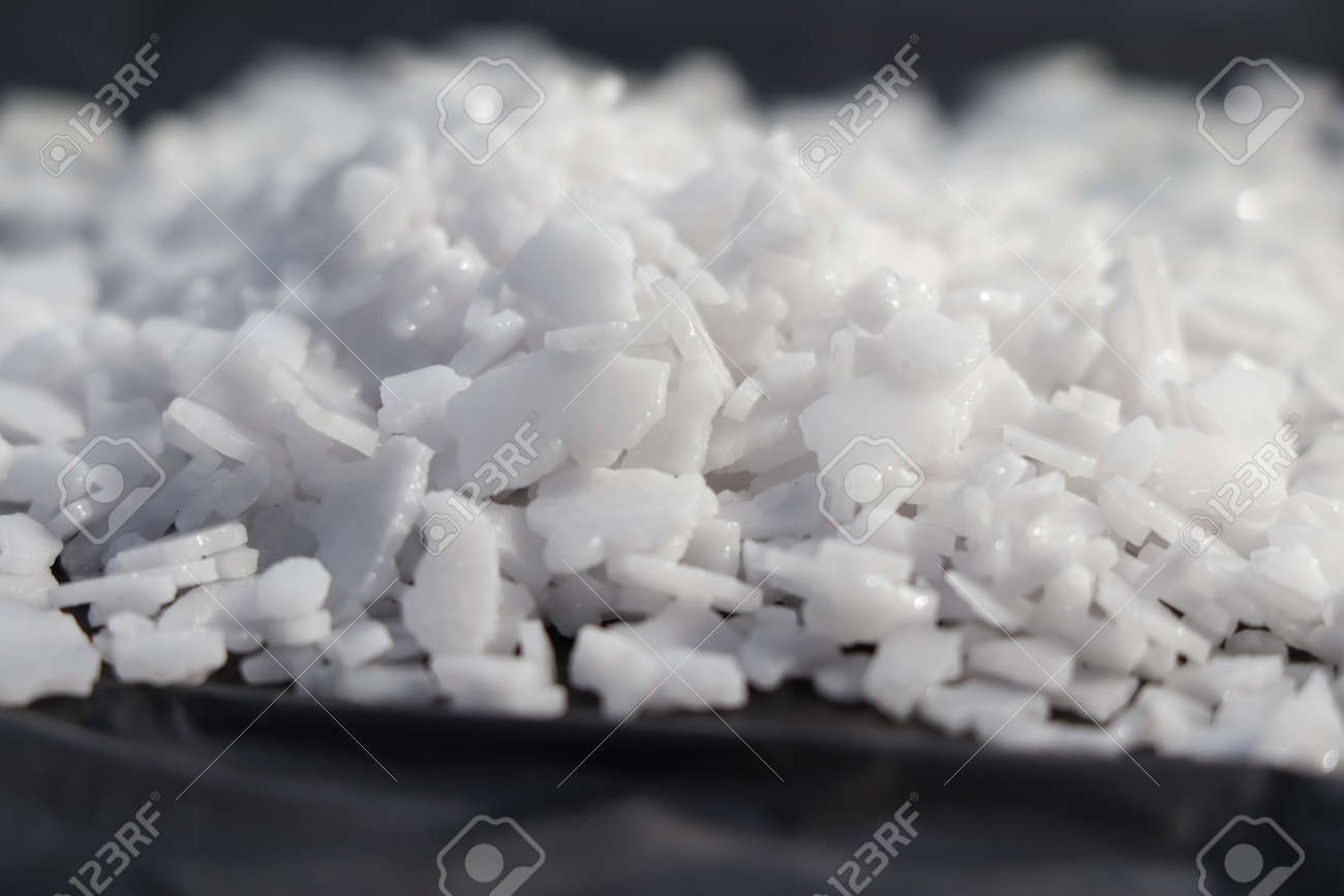 Potassium Hydroxide Flake Dangerous Chemical Stock Photo Picture And Royalty Free Image Image 158569942