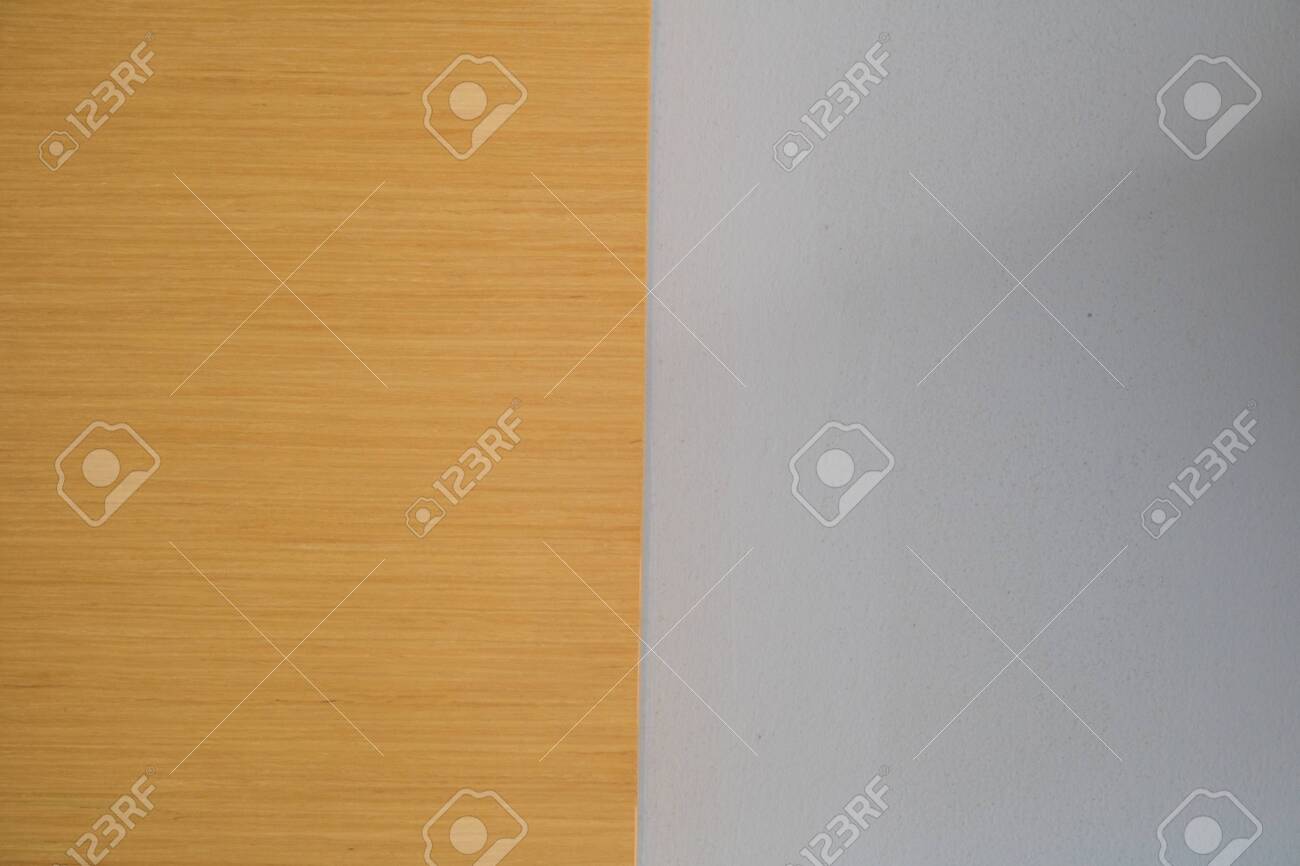 Brown And White Surface In Two Tone Color Walls Texture Background