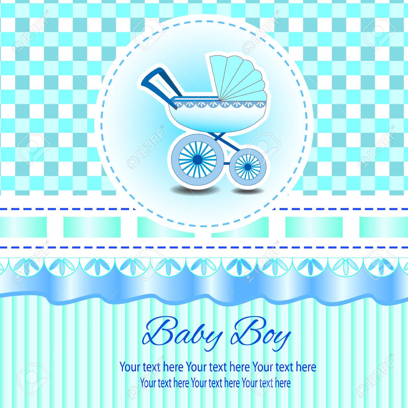 Scrapbooking Romantique Version Vecteur Eps 8 Bebe Belle Carte Fille Avec Votre Texte Pour Invitation Salutation Cadre Anniversaire Etiquette Carte Postale Feliciter Cadre Cadeau Et Etc Clip Art Libres De Droits