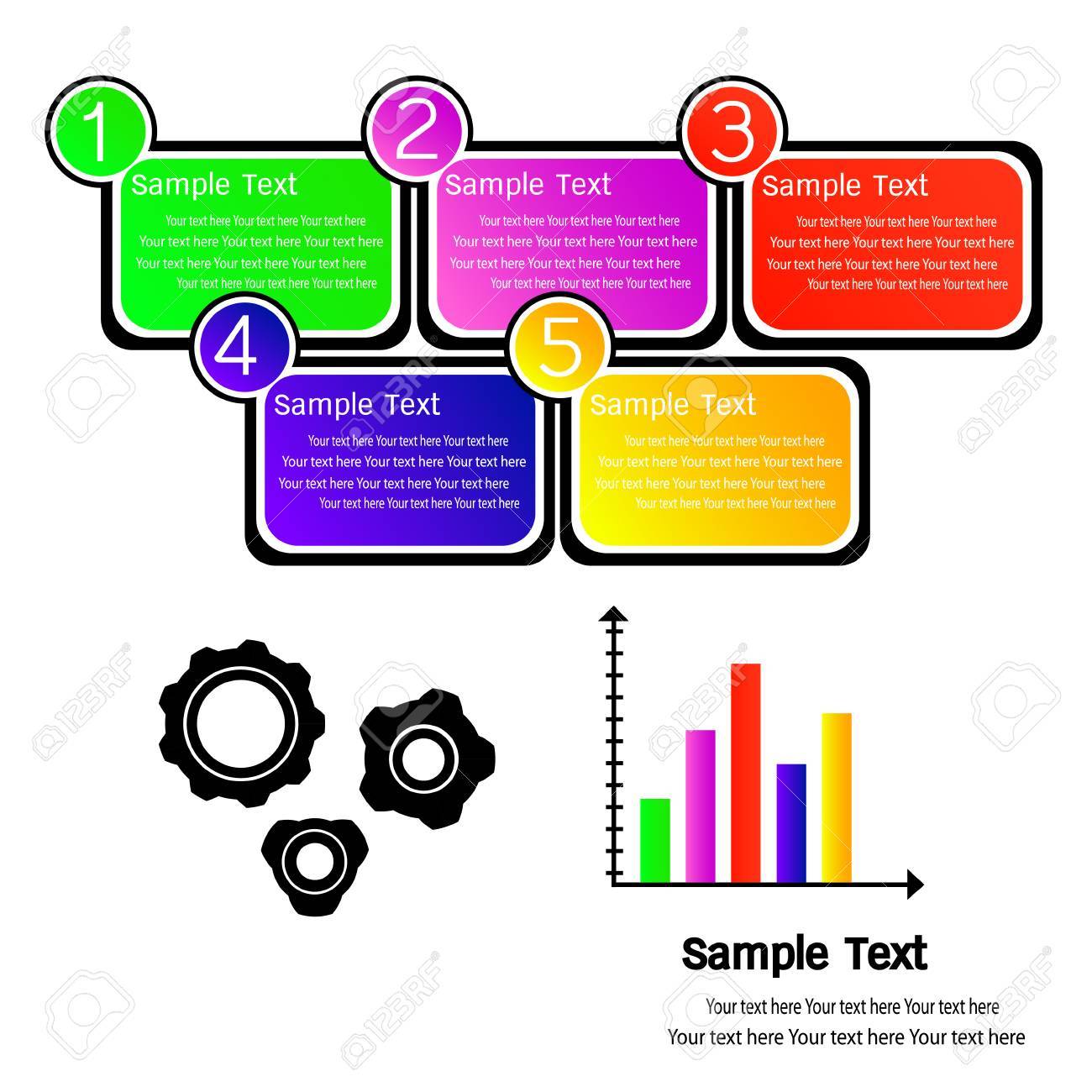 graph infographic business plan education can use for business