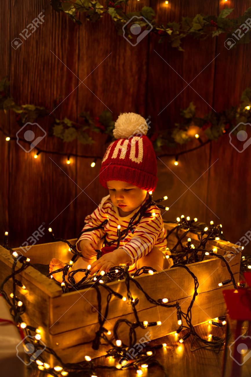 cute child sitting in