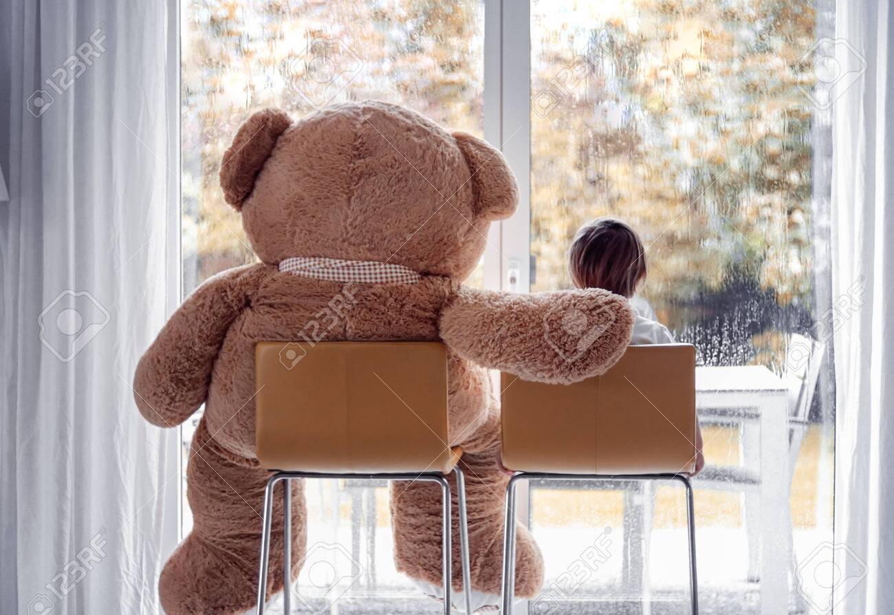 large soft teddy bear