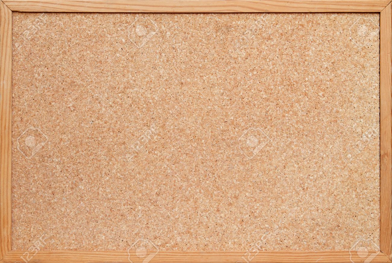 TABLÓN DE ANUNCIOS DE CORCHO CON MARCO DE MADERA 60 X 40 CM 6 CLAVIJAS