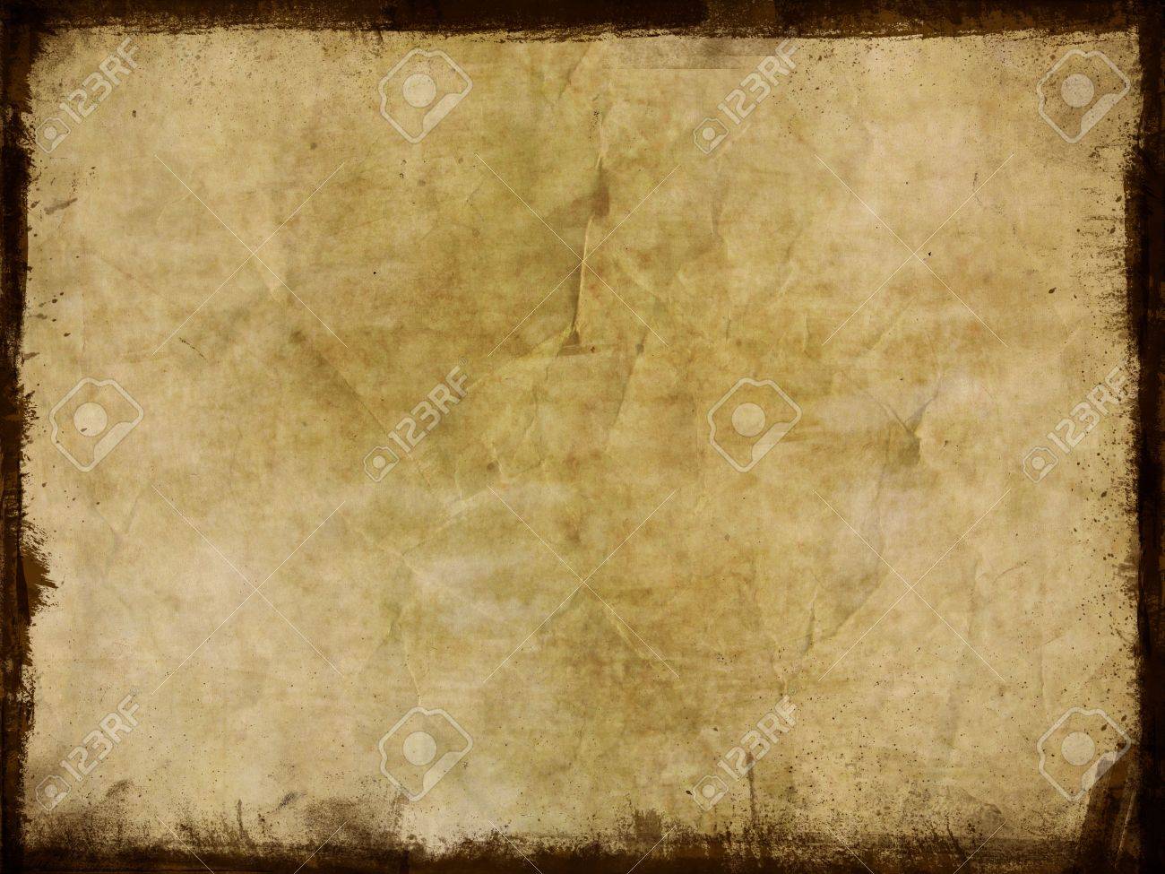 dirty grunge background with splats and dark border stock photo