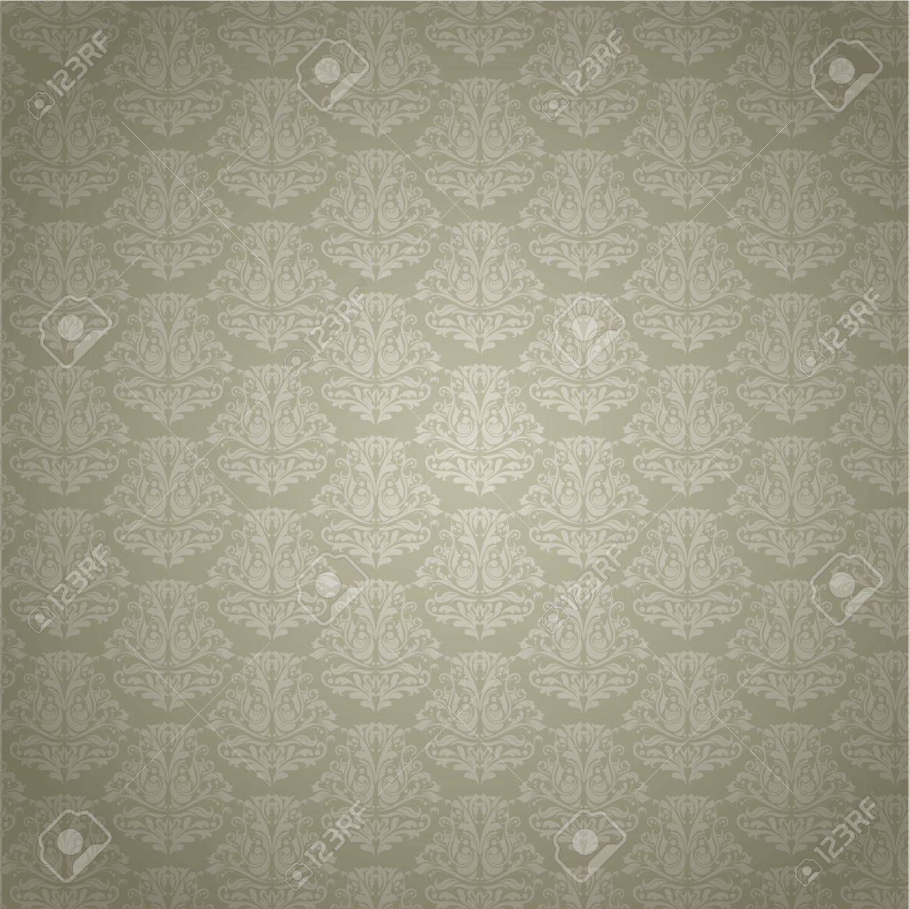 ビンテージ スタイルのダマスク柄背景 の写真素材 画像素材 Image 1127