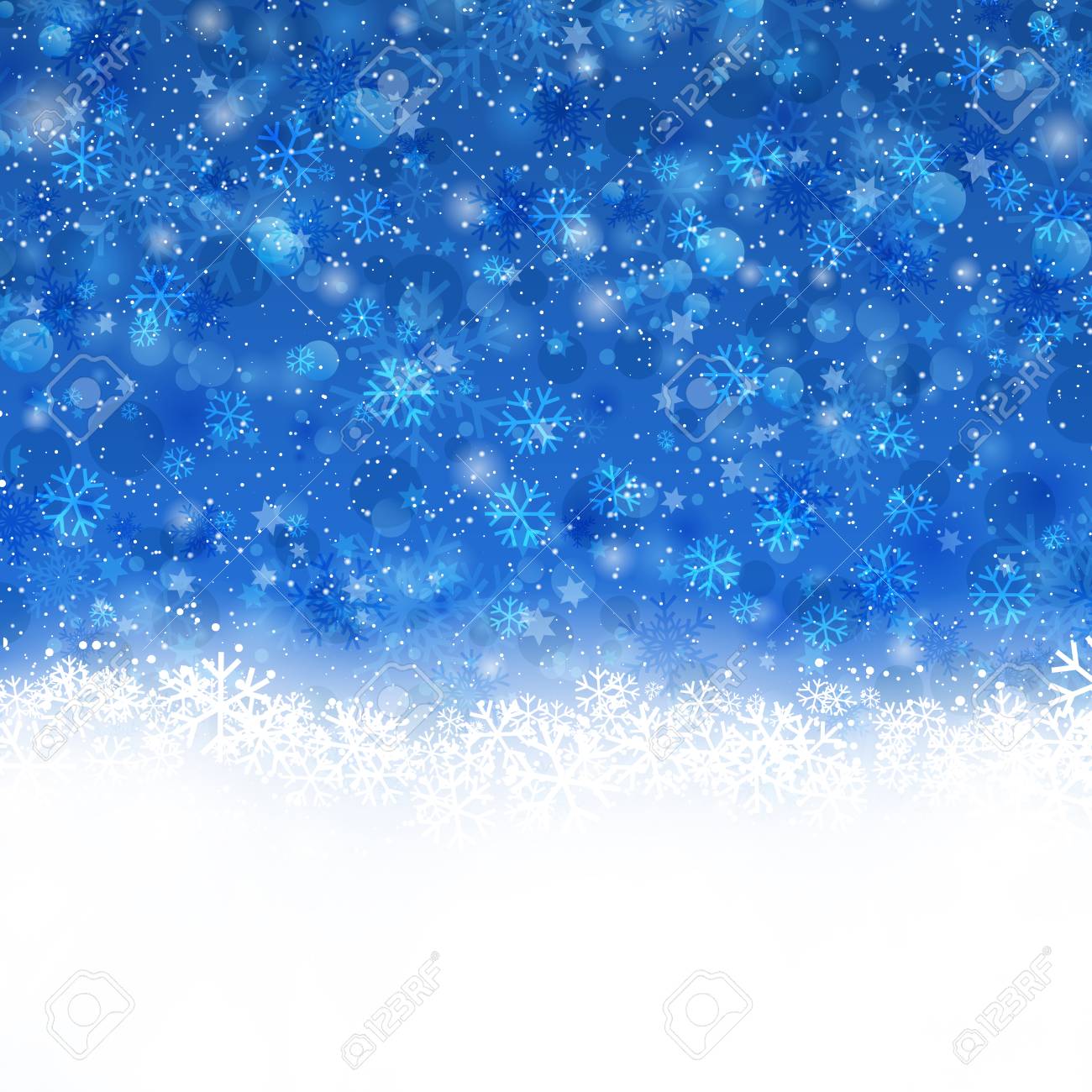 Christmas Background With Snowflakes And Stars Stock Photo Picture And Royalty Free Image Image 3455