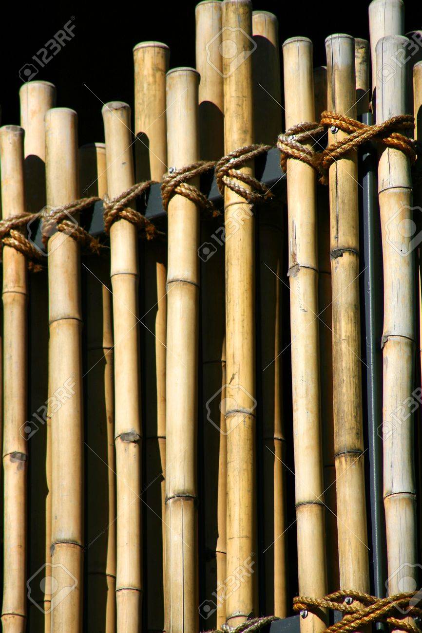 竹の柵 の写真素材 画像素材 Image