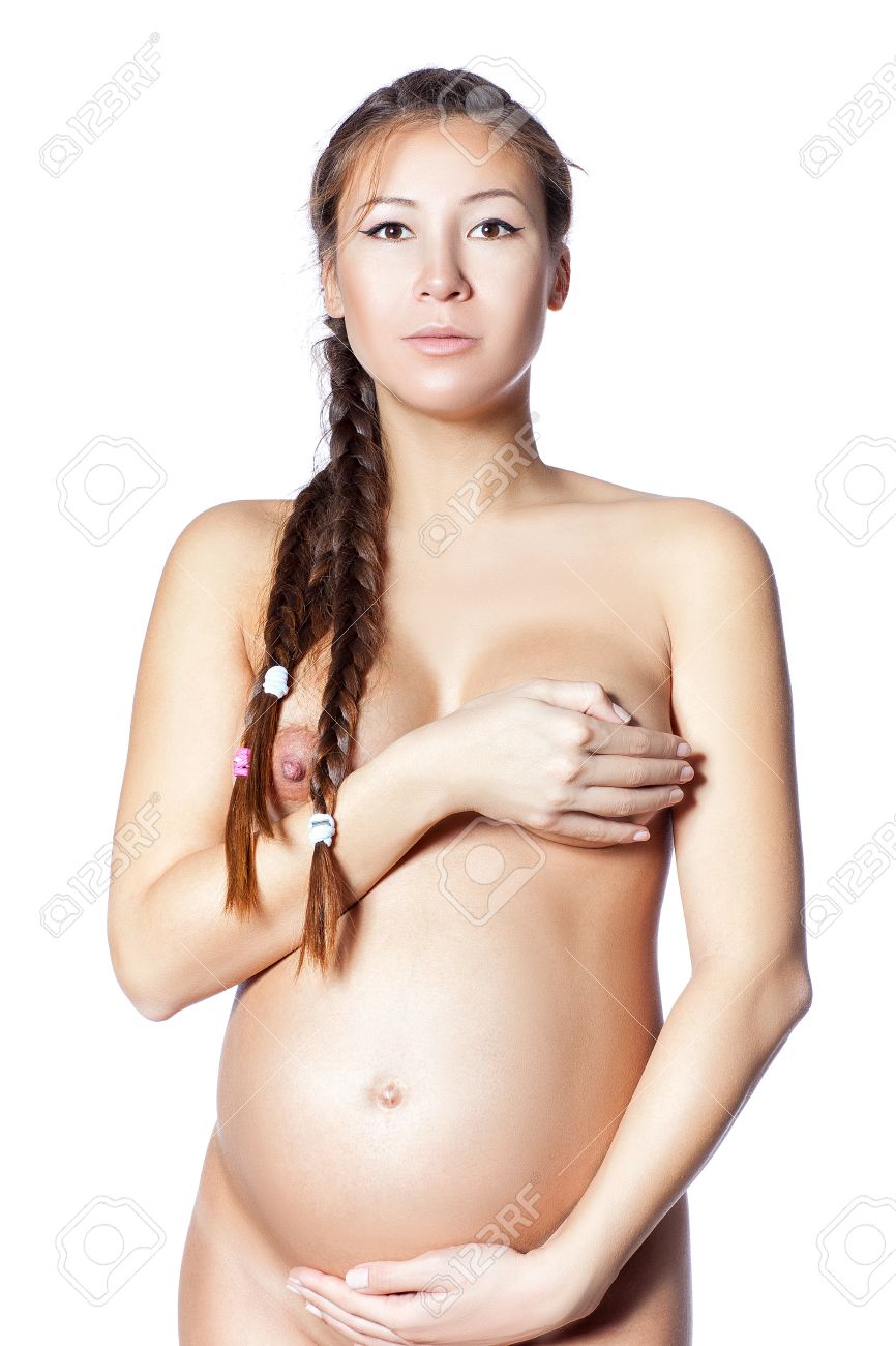 Обнаженная беременная 