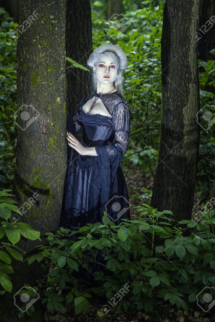 バービー 白い森の女王 Faraway Forest Lady of the White Woods Lady - Main Image