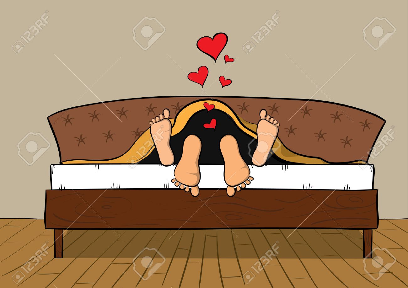 Cartoon Of A Couple In The Process Of Making Love Royalty Free Cliparts Vectors And Stock Illustration Image