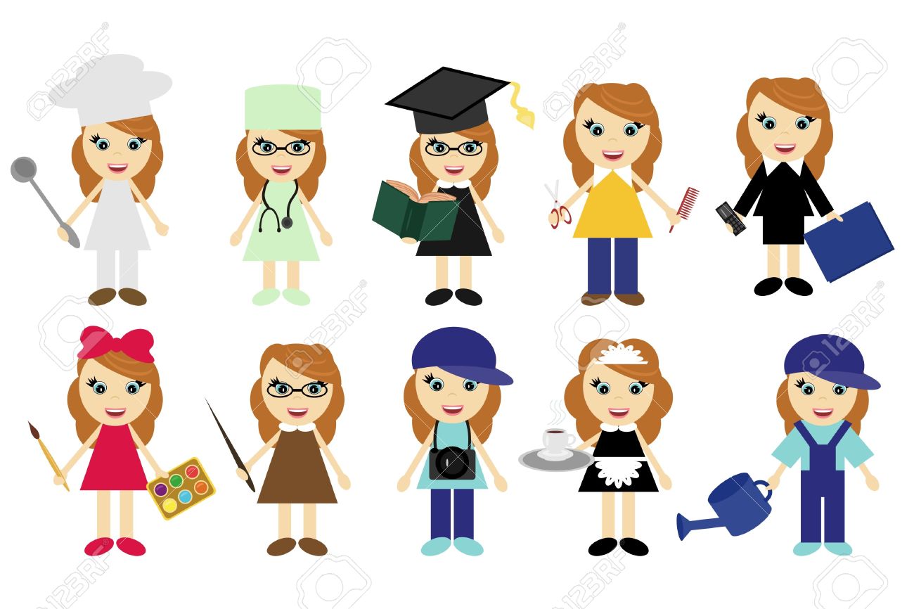 young women of ten