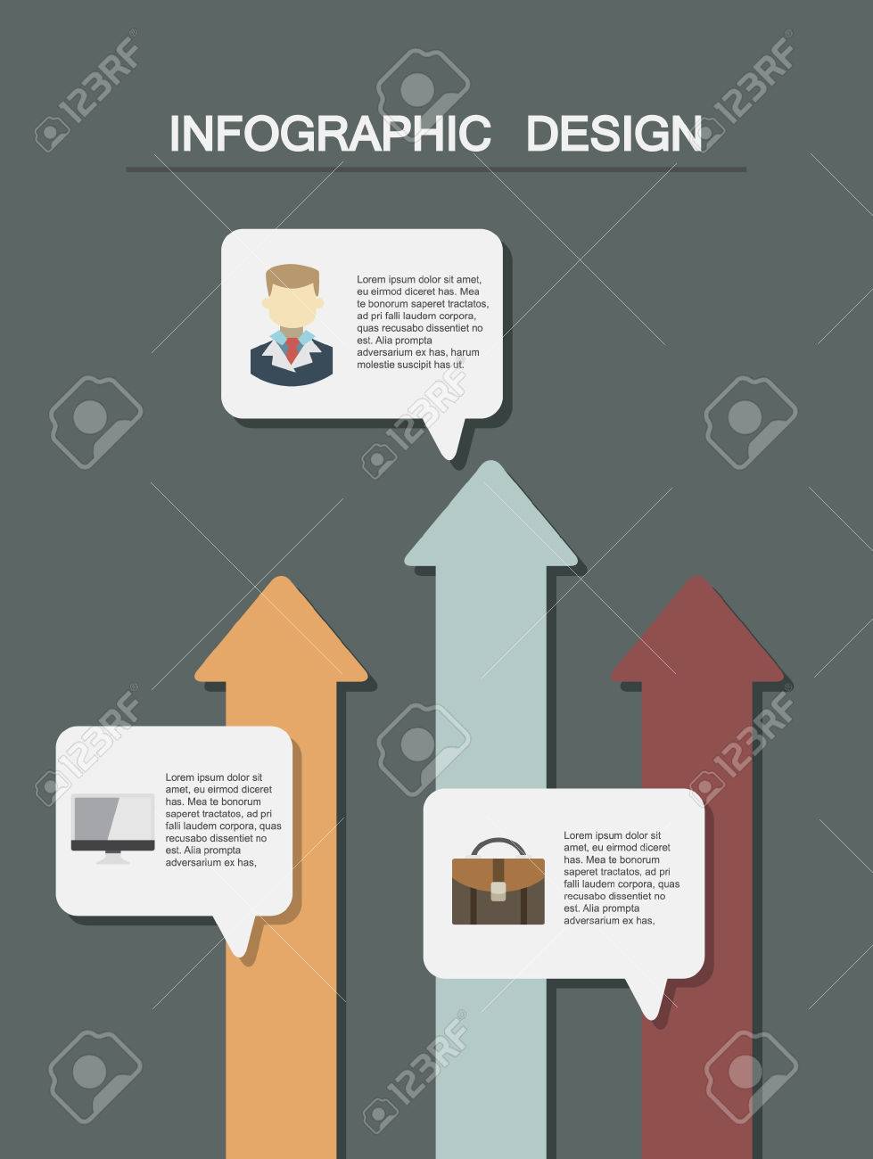 infographic element template for presentation minimal infographics
