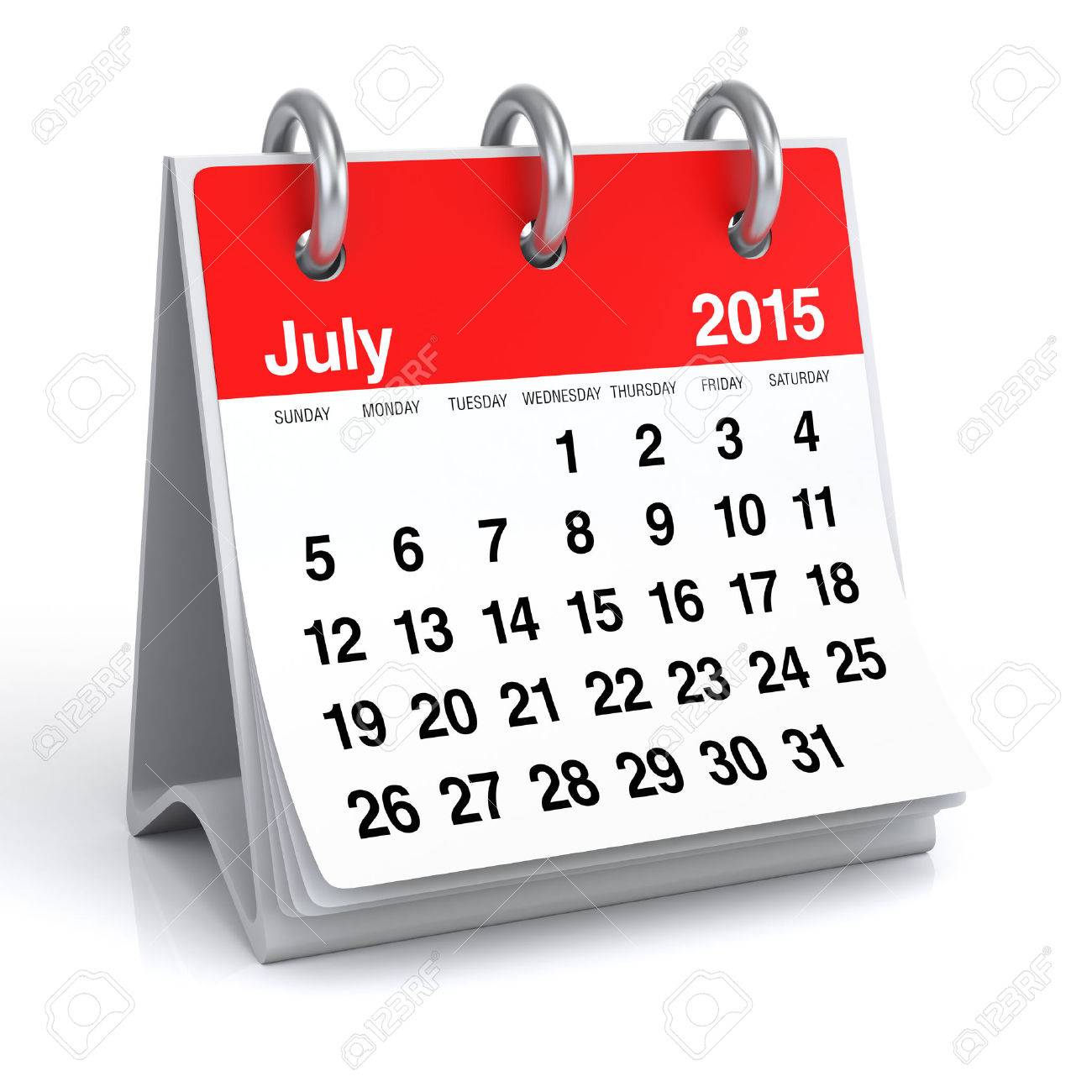 july 2015 calendar