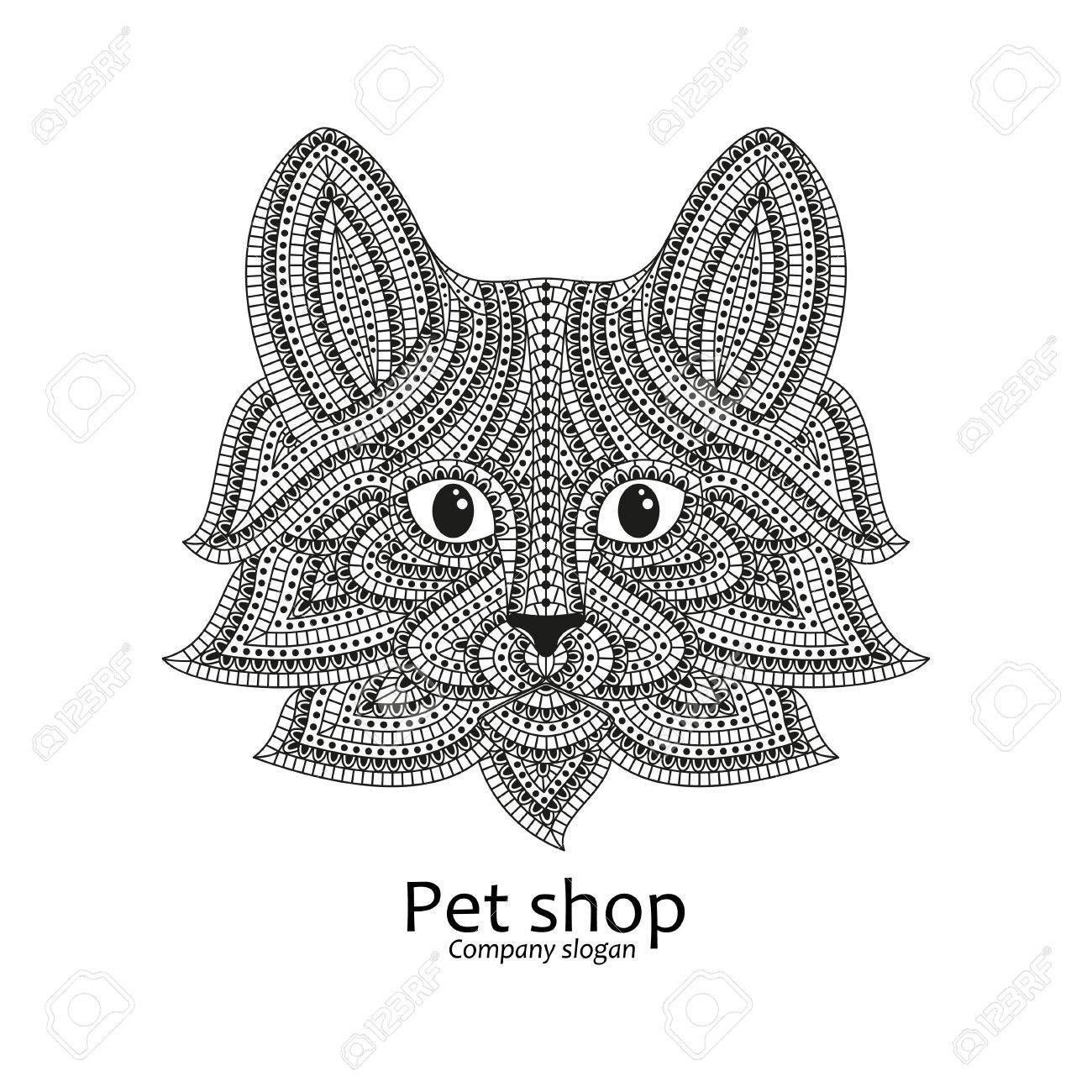 Tete De Chat Stylise Creative Dans Le Style Boho Ethnique Clip Art Libres De Droits Vecteurs Et Illustration Image Tete De Chat Stylise Creative Dans Le Style Boho Ethnique Clip Art Libres De Droits Vecteurs Et Illustration Image