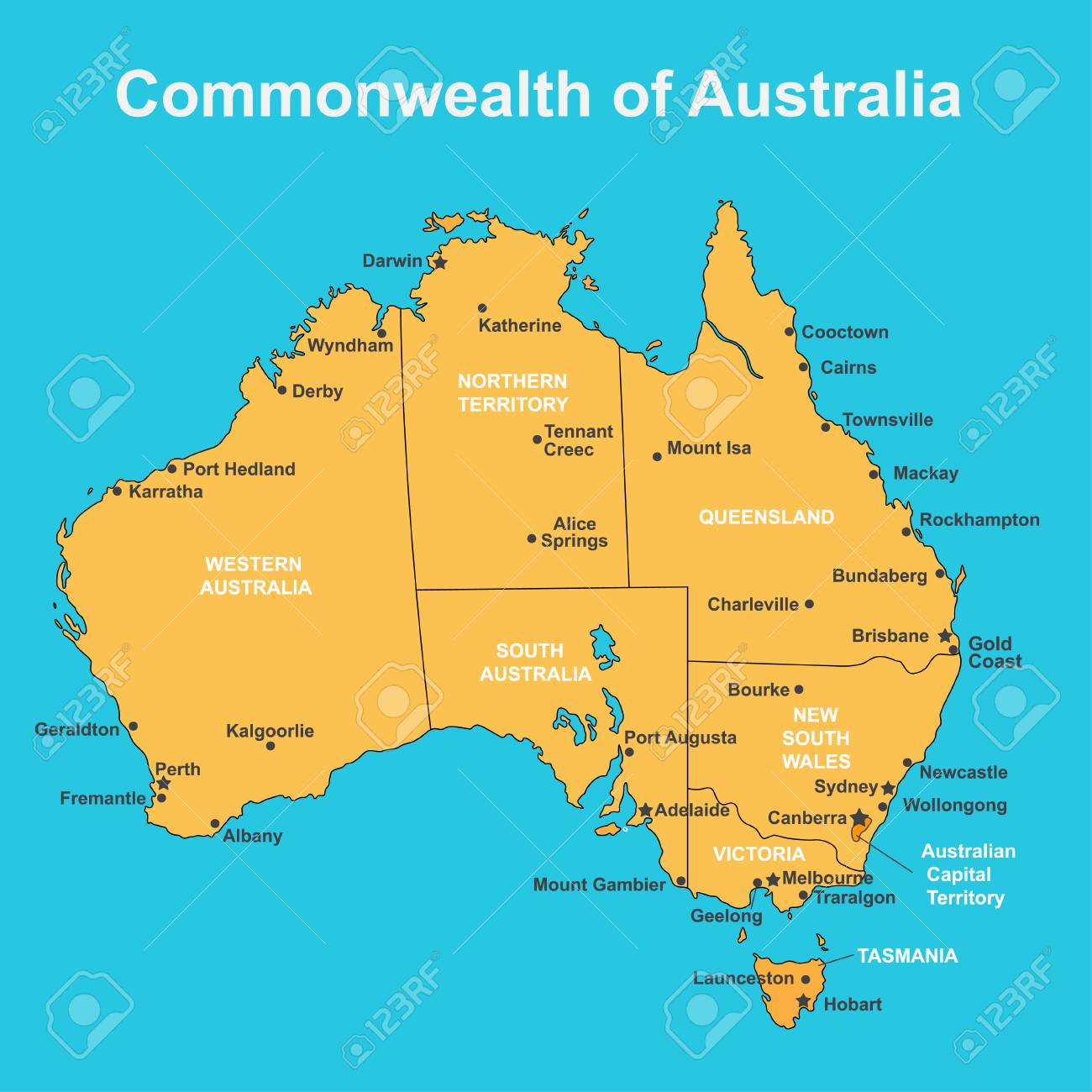 map-of-australia-with-major-towns-and-cities-vector-illustration-royalty-free-svg-cliparts-vectors-and-stock-illustration-image-104036519