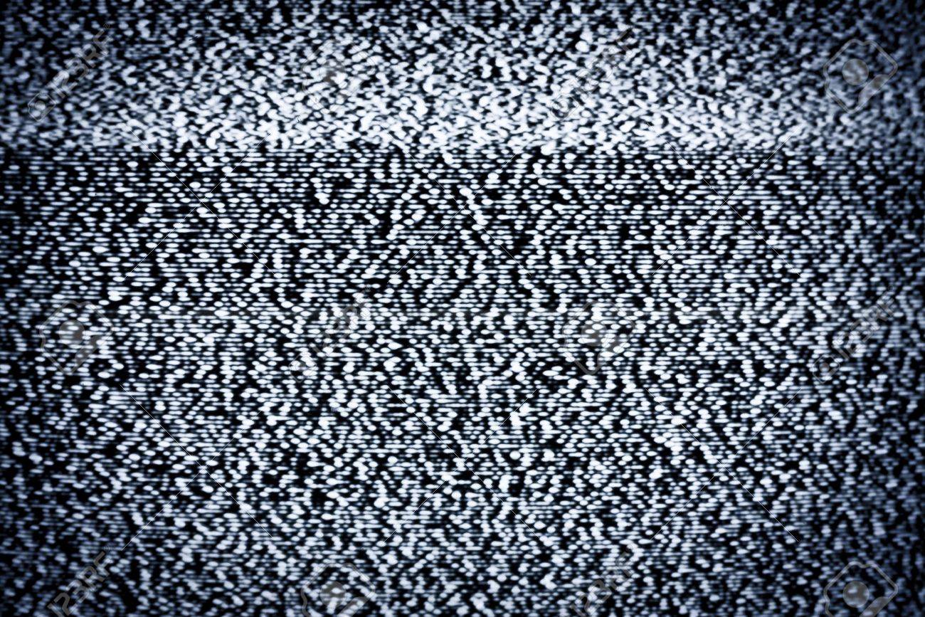 Analog Television With White Noise Stock Photo, Picture and Royalty Free  Image. Image 14836713.