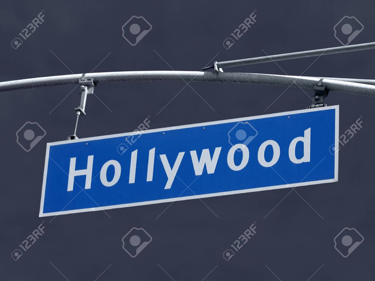Hollywood Boulevard Metal Sign