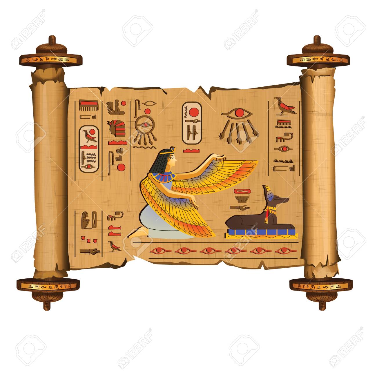 エジプトパピルス エジプト ギザ パピルス店「Aegyptus Papyrus」で実演とお買い物