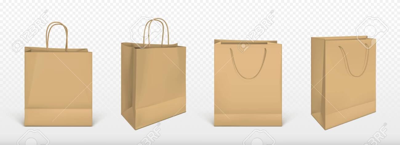 Download Paper Shopping Bags Mockup Square Blank Ecological Packages Royalty Free Cliparts Vectors And Stock Illustration Image 149435846 3D SVG Files Ideas | SVG, Paper Crafts, SVG File