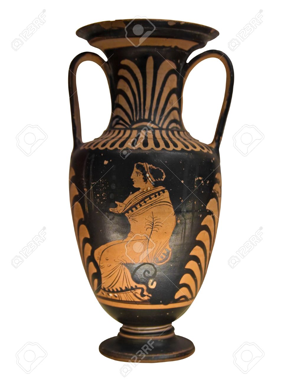 古代ギリシャの壺の写真素材・画像素材 Image 7087999