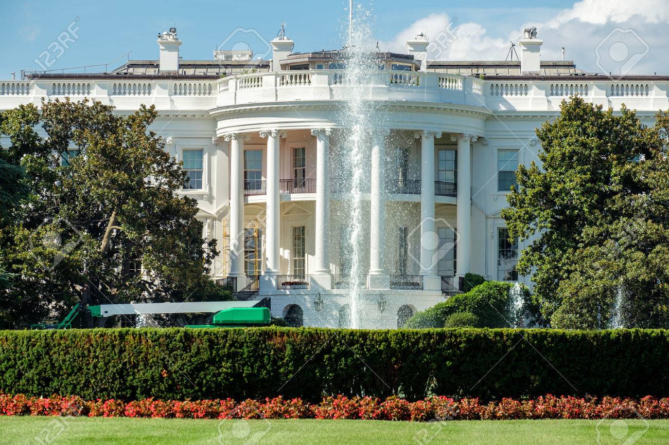 The White House, home of the US President, in Washington D.C. - 62647090 The White House, home of the US President, in Washington D.C. - 62647090