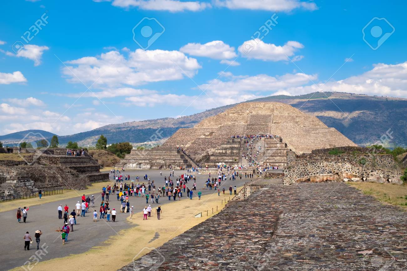 Avenue Near Me >> The Pyramid Of The Moon And The Avenue Of The Dead At Teotihuacan Avenue Near Me >> The Pyramid Of The Moon And The Avenue Of The Dead At Teotihuacan
