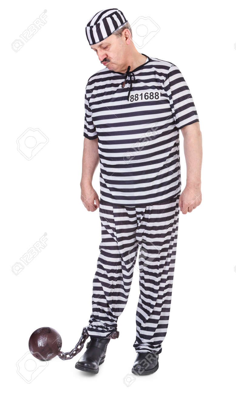 Sluffy,I demand an apology! - Page 4 17194252-unsatisfied-prisoner-looking-at-ball-and-chain-Stock-Photo