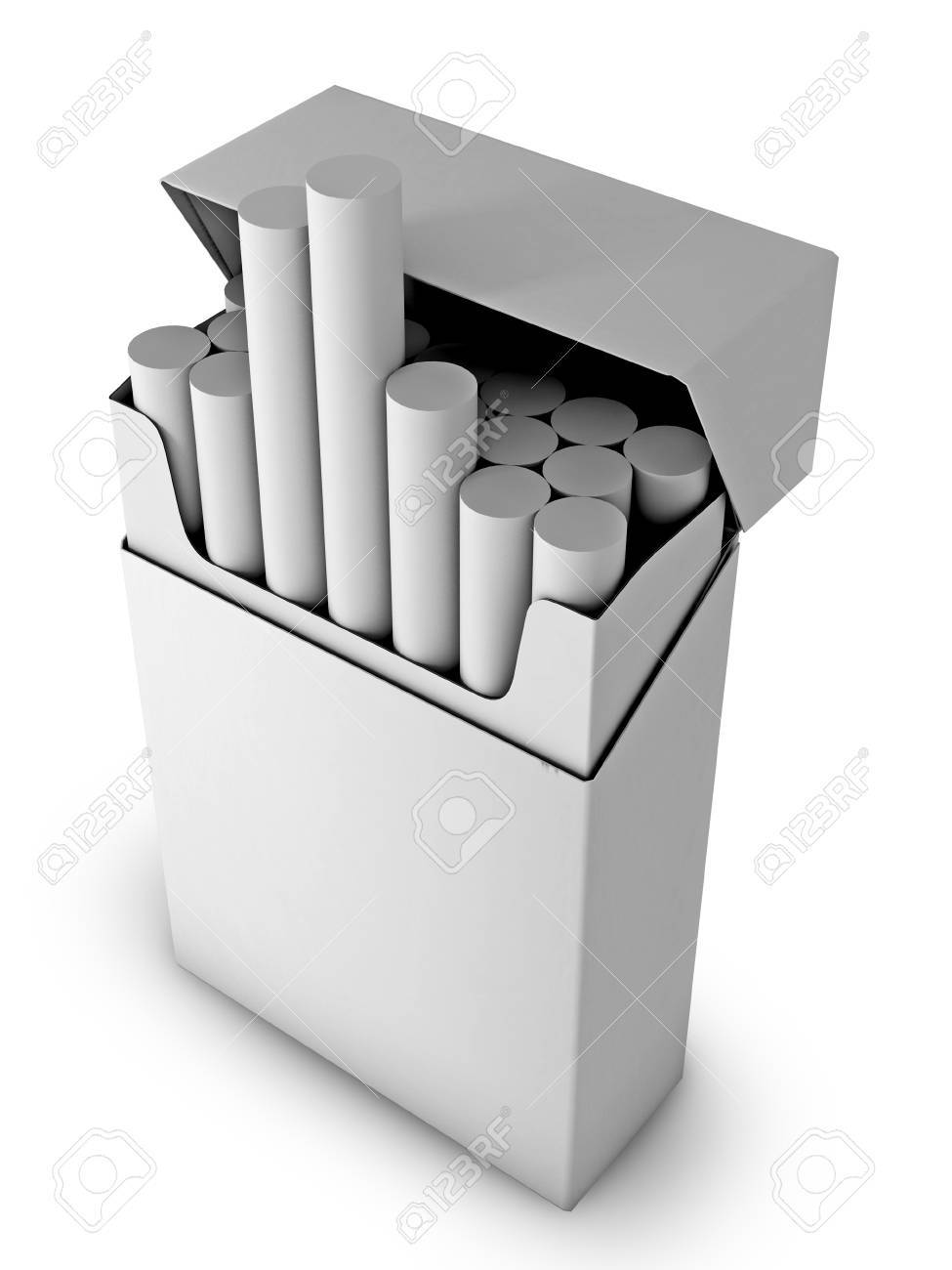 Download Flip Top Hard Cigarette Pack On A White Background Stock Photo Picture And Royalty Free Image Image 27077706 Yellowimages Mockups
