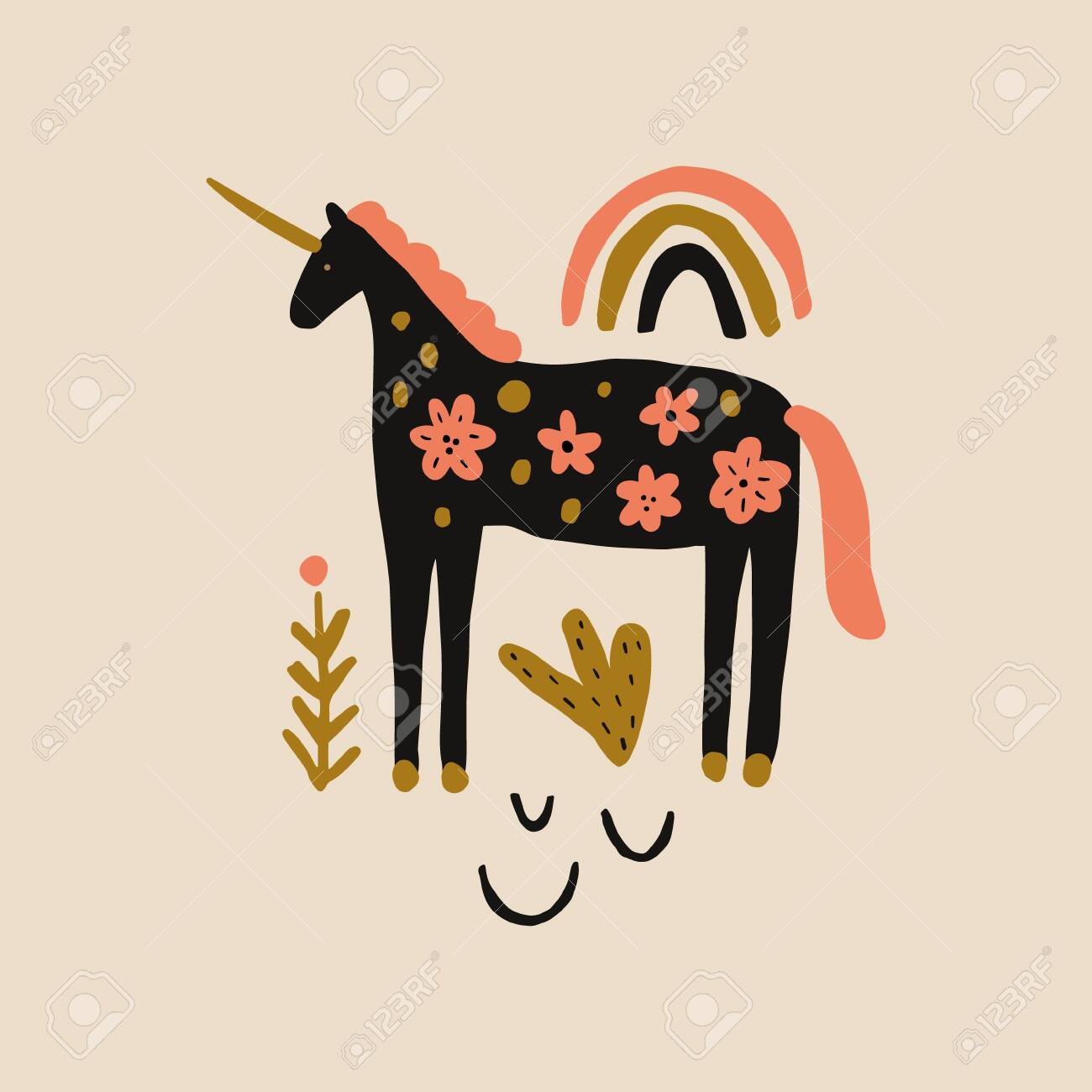 unicorn spring horse