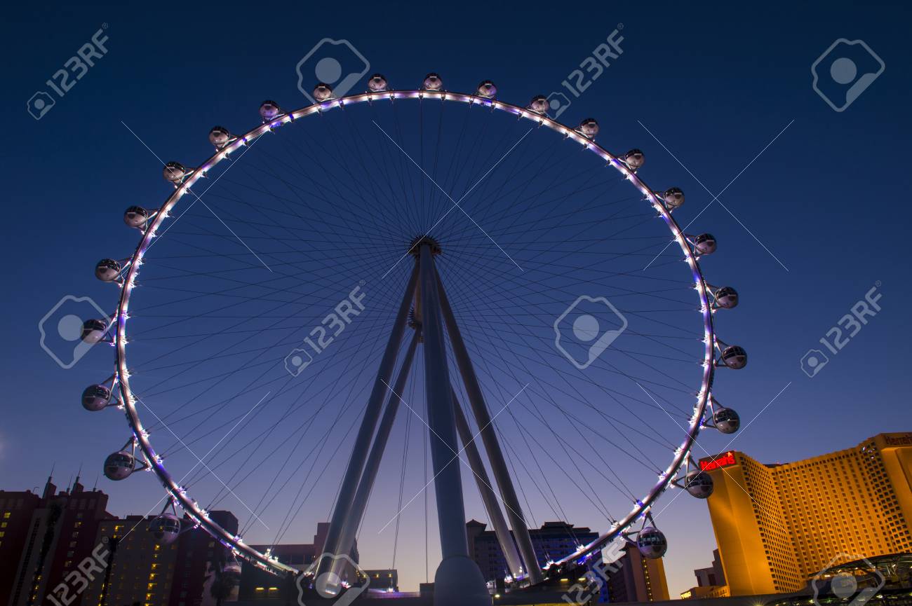 Las Vegas March 15 The High Roller At The Linq A Dining Stock Photo Picture And Royalty Free Image Image