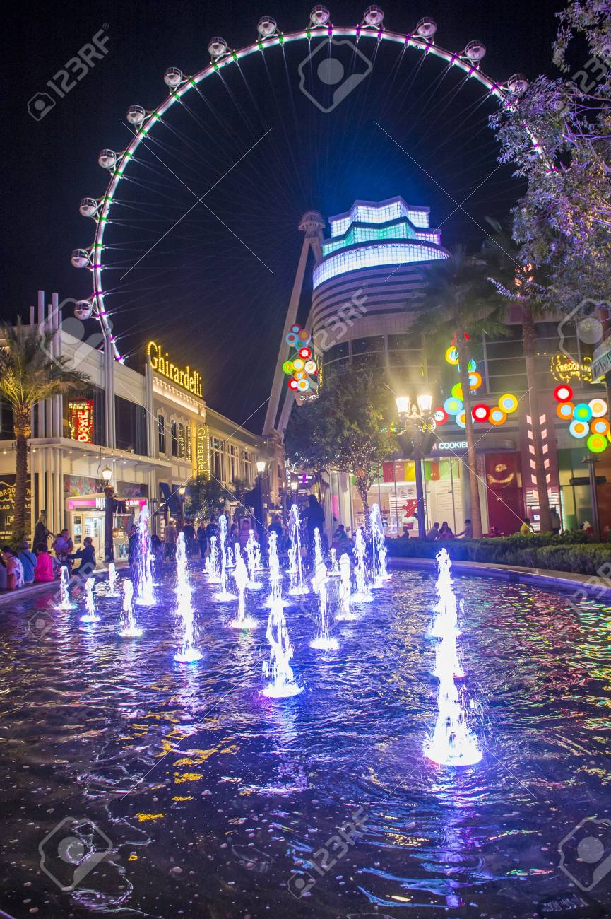 Las Vegas Oct 23 The High Roller At The Linq A Dining And Stock Photo Picture And Royalty Free Image Image