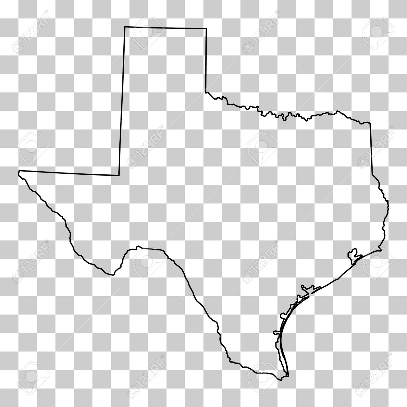 Texas Map Shape, United States Of America. Flat Concept Icon Symbol Vector  Illustration. Royalty Free SVG, Cliparts, Vectors, and Stock Illustration.  Image 197016303., image size:1300x1300