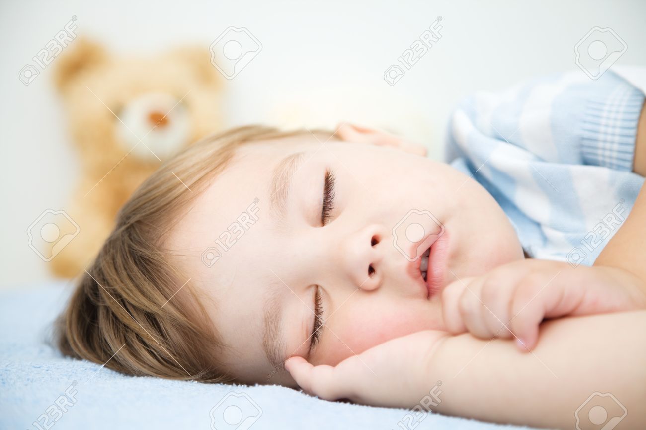 cute sleeping boy