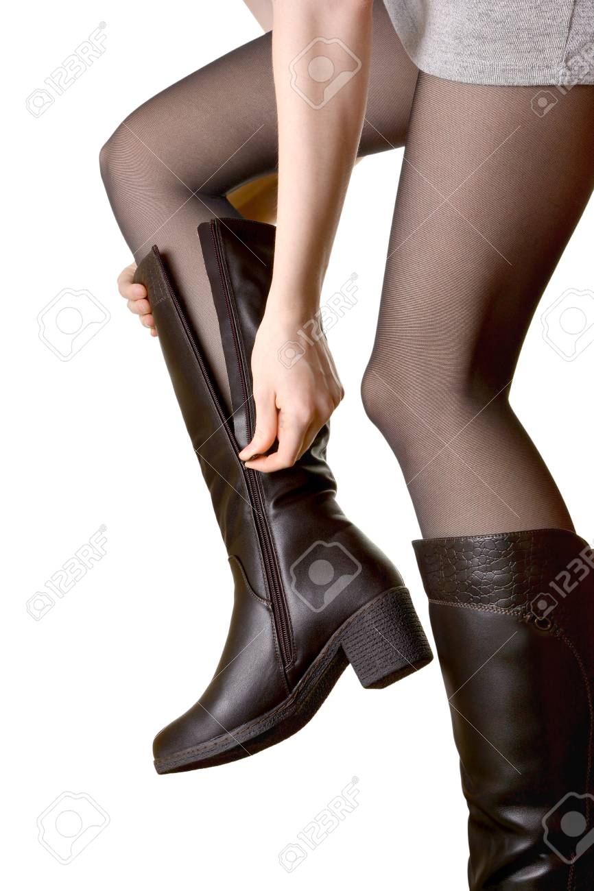 white dress boots womens