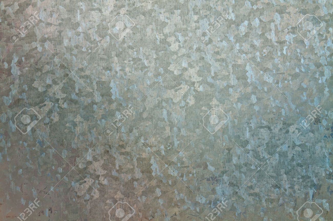 溶融亜鉛めっき鋼板表面に抽象的な形 の写真素材 画像素材 Image