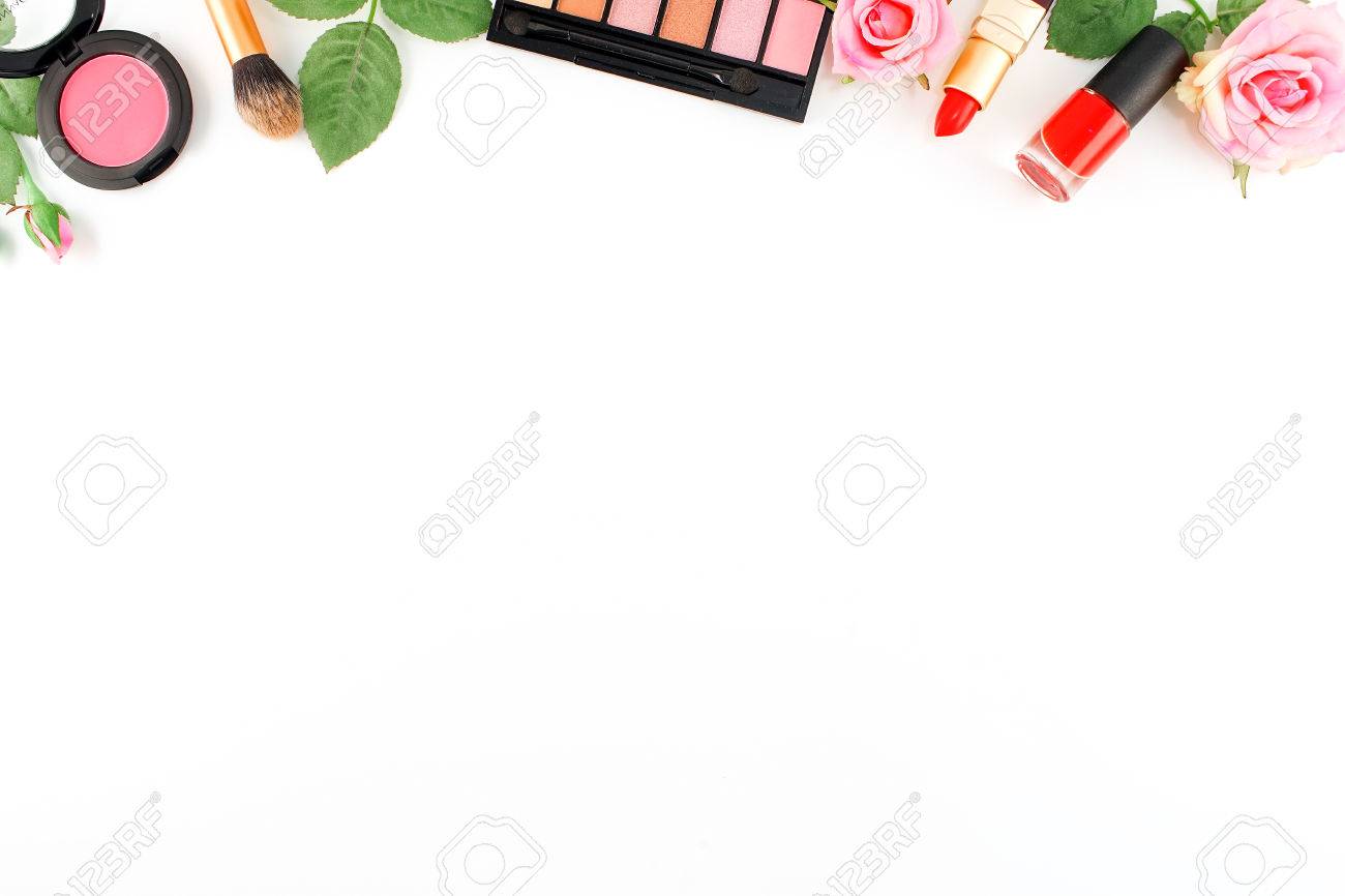 makeup cosmetics with vintage