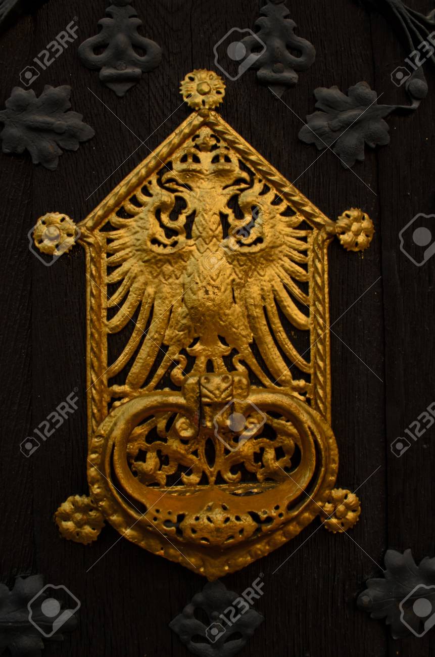 Golden Eagle Sign At Romerberg